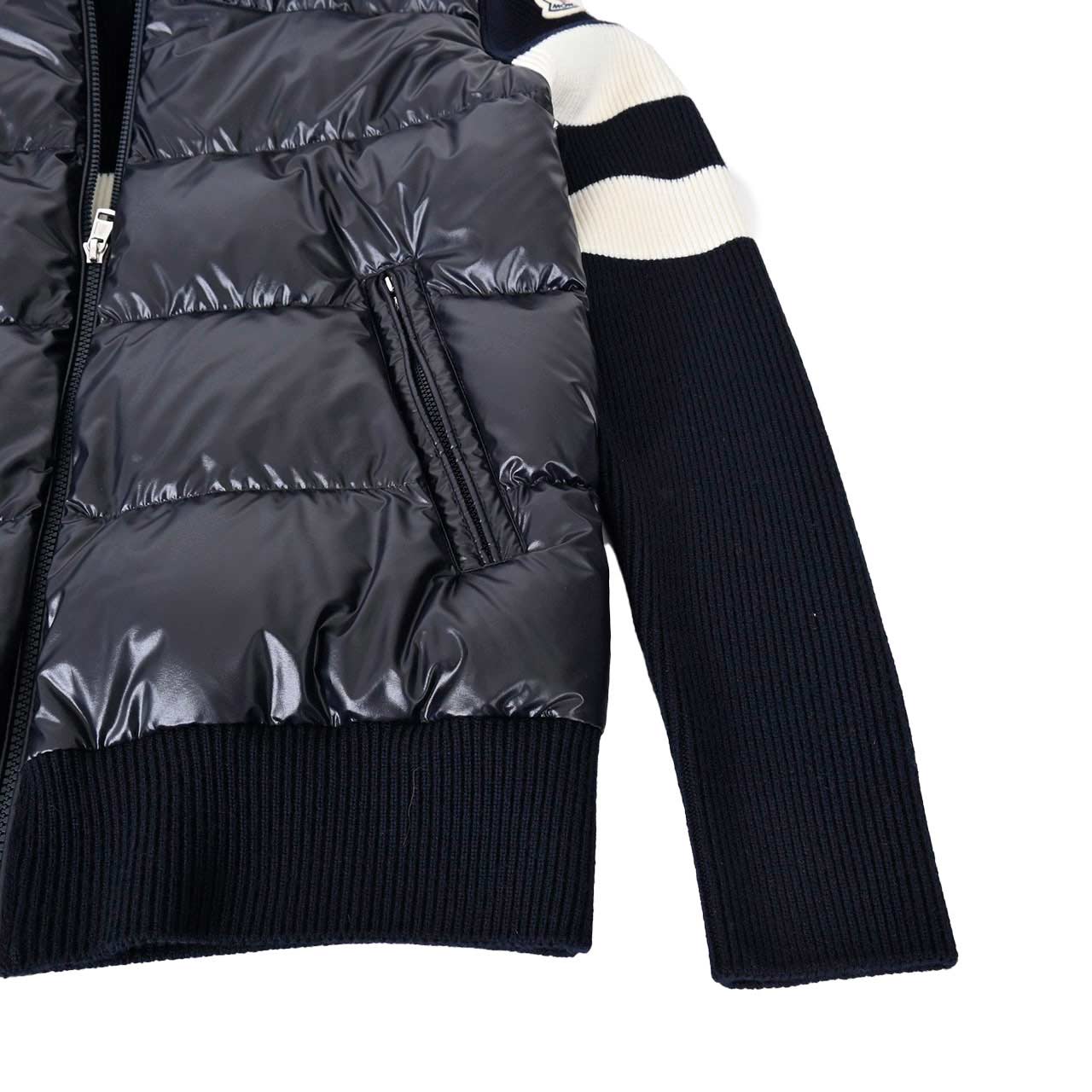 モンクレール MONCLER カーディガン 9B000 17 M1131 742 ネイビー 2023年秋冬 メンズ