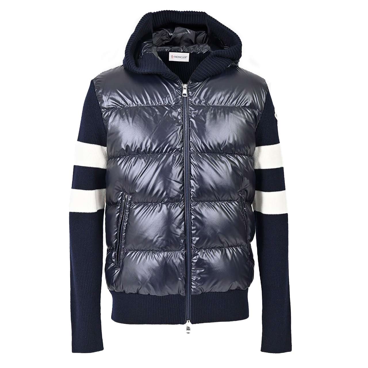 モンクレール MONCLER カーディガン 9B000 17 M1131 742 ネイビー 2023年秋冬 メンズ