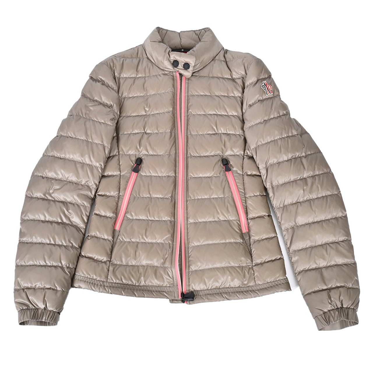 ★モンクレール グルノーブル MONCLER GRENOBLE ダウンジャケット 595B1 1A000 05 22D グレー 2023年秋冬 レディース