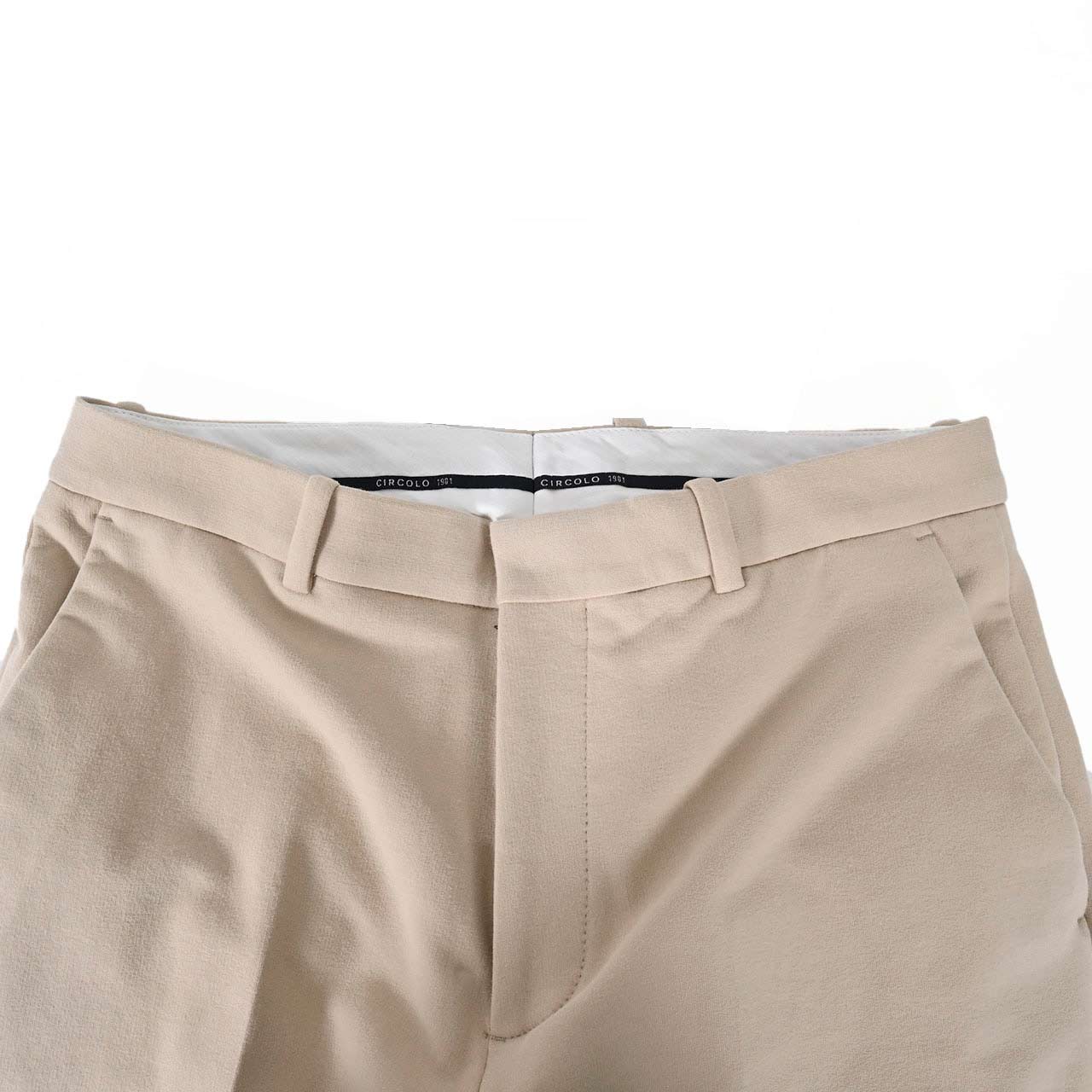 チルコロ CIRCOLO 1901 パンツ PANT REGULAR FELPA CN4011 465 クリーム 2023AW メンズ