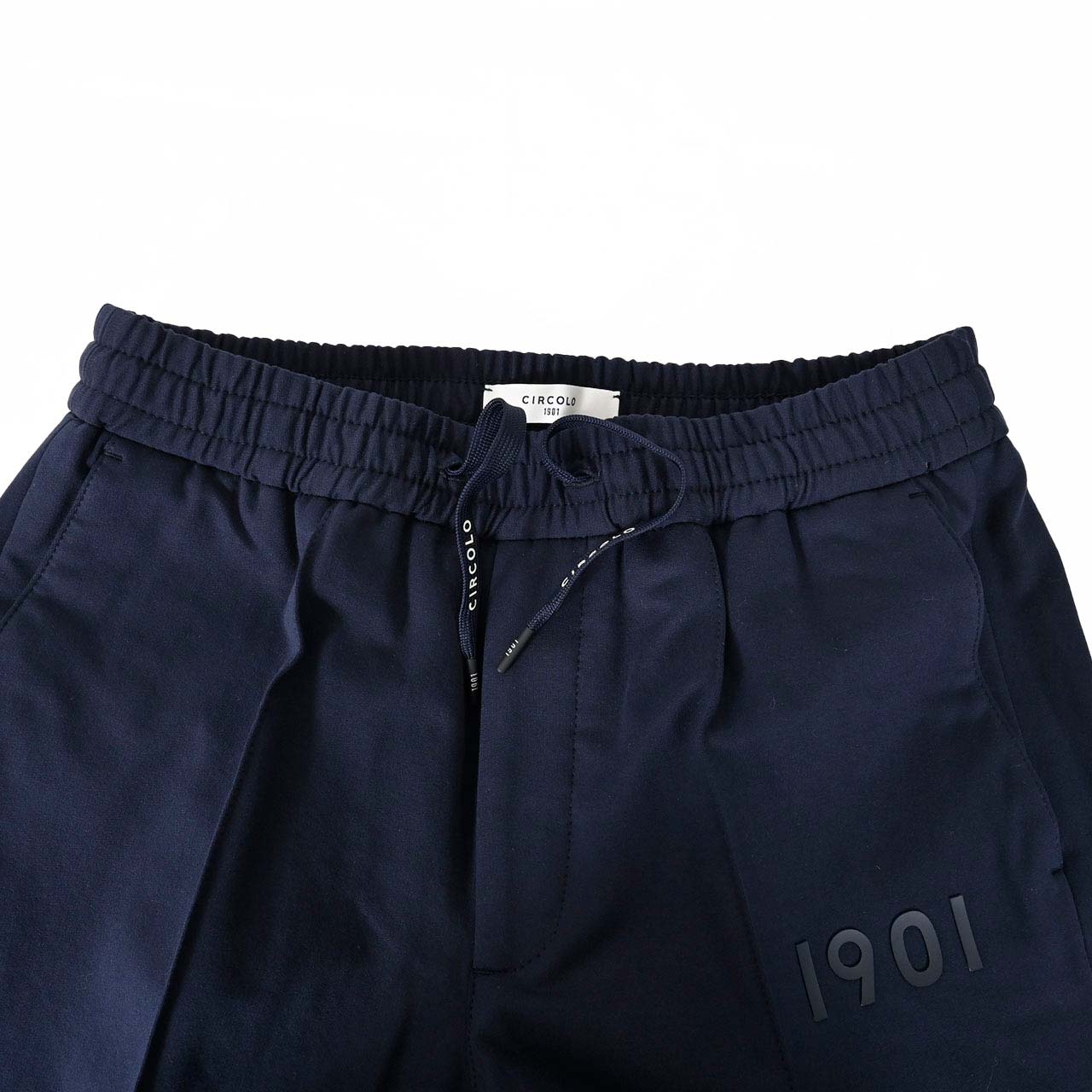 チルコロ CIRCOLO 1901 イージーパンツ PANTALONE JOGGING CN4053 447 ネイビー 2023AW メンズ