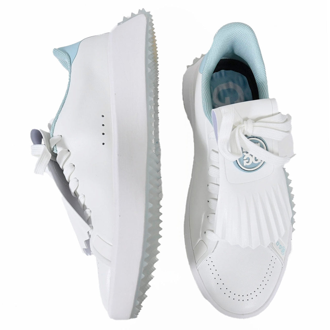 ジーフォア G FORE ゴルフシューズ KILTIE G.112 GOLF SHOE G4LF23EF53 SEAGLASS ブルー 2023年秋冬 レディース