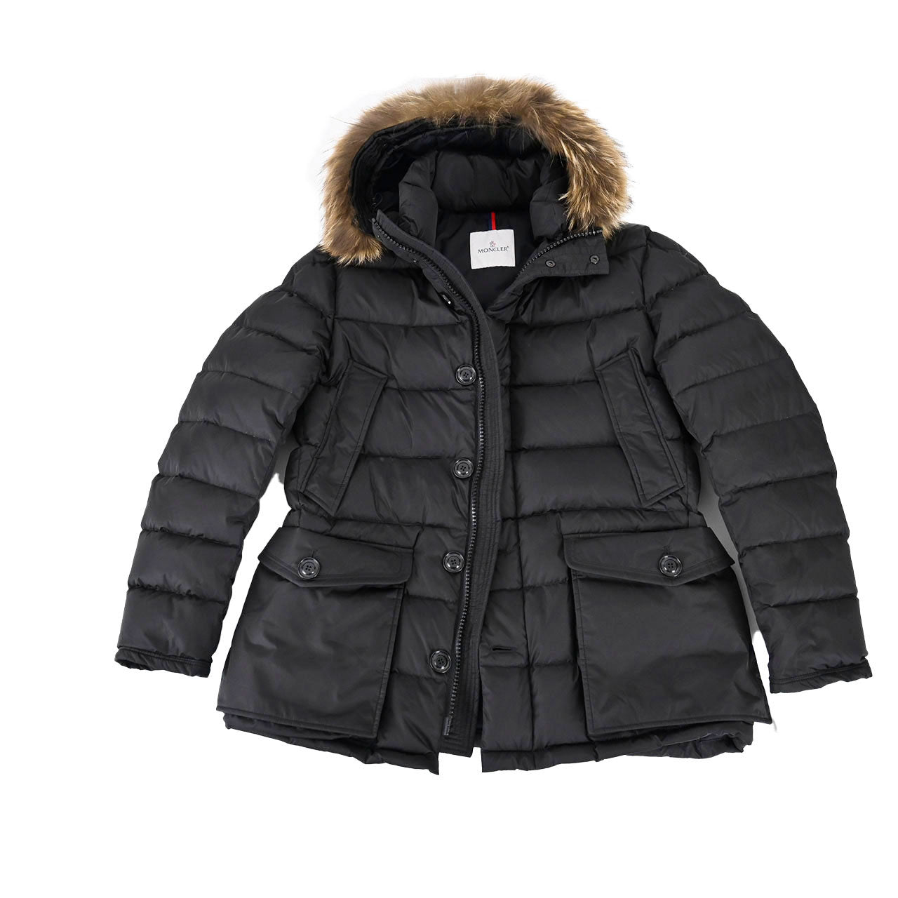 ★モンクレール MONCLER ダウンジャケット CLUNY 999 ブラック メンズ