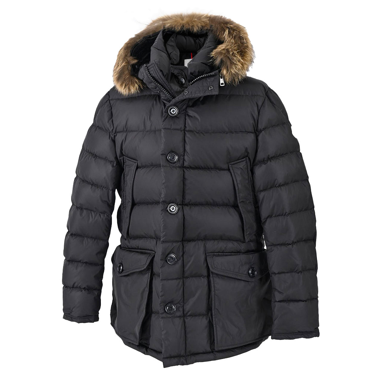 ☆モンクレール MONCLER ダウンジャケット CLUNY 999 ブラック メンズ ...