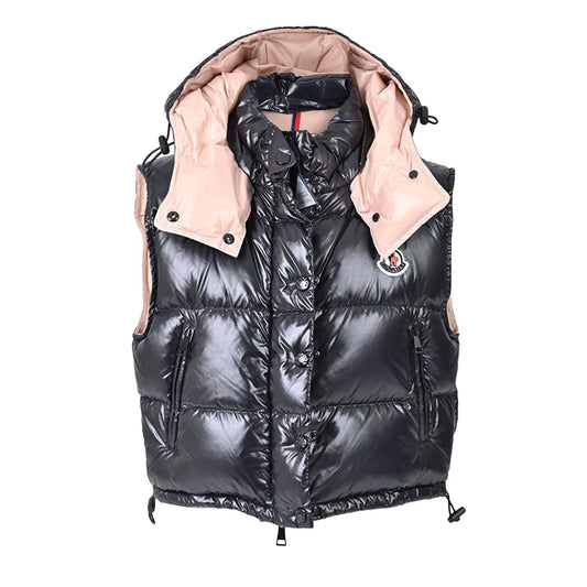 ★モンクレール MONCLER ダウンベスト ALPISTE 1A000 57 68950 999 ブラック 年秋冬 レディース