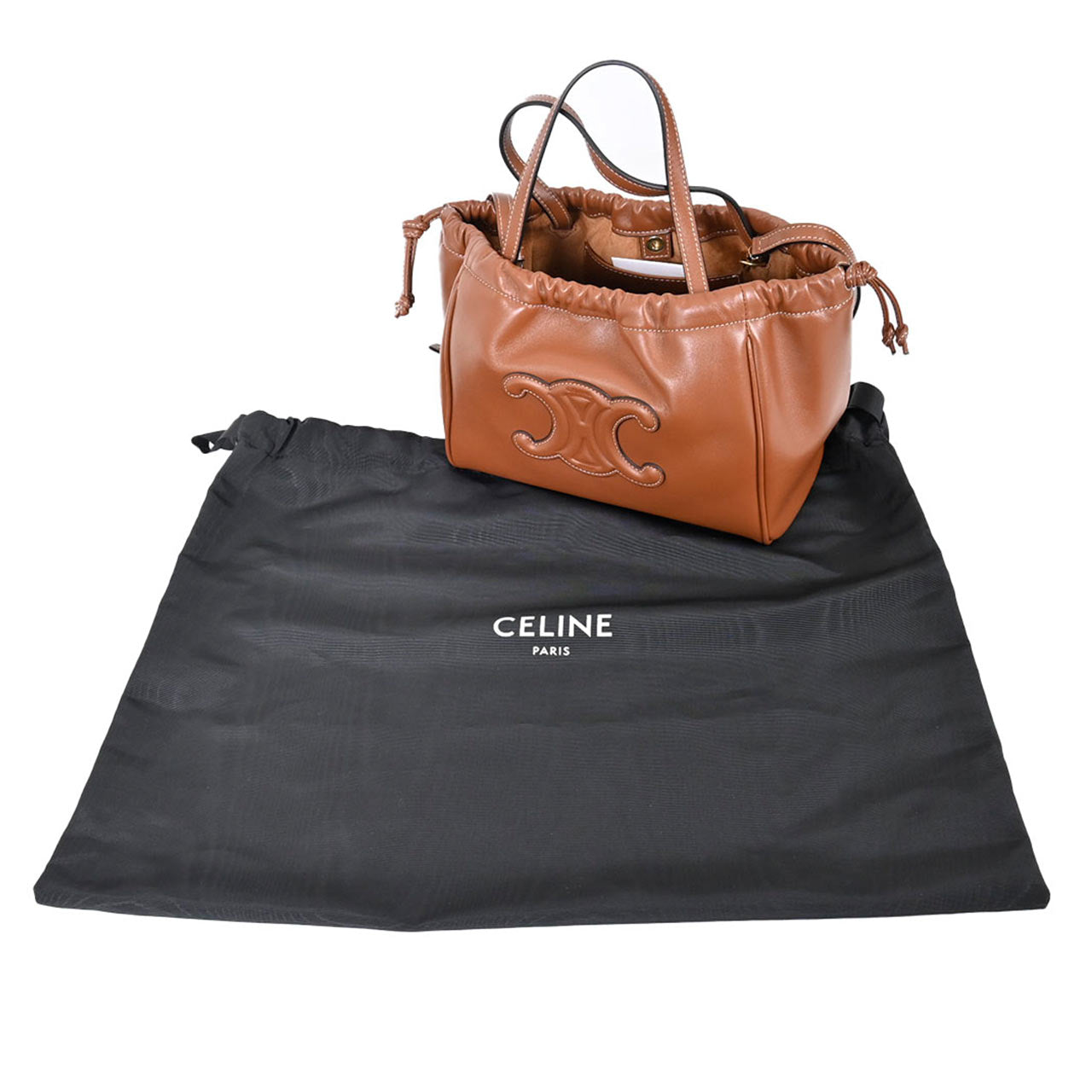 ★セリーヌ CELINE バッグ 11101 04LU ブラウン 2023年秋冬 レディース