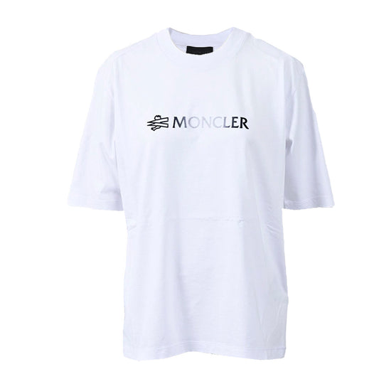 モンクレール MONCLER Tシャツ 8C000 89A17 03 001 ホワイト 2023AW レディース