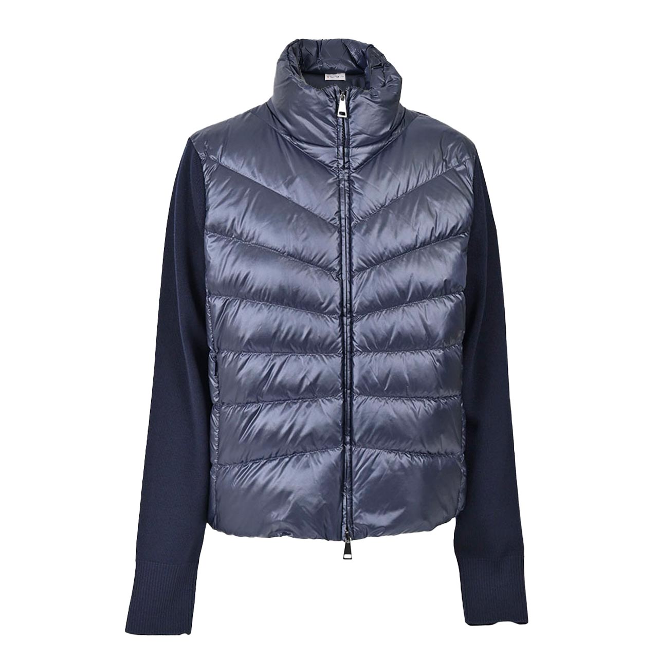 ★モンクレール MONCLER カーディガン 9B000 12 M1131 778 ネイビー 2023AW レディース