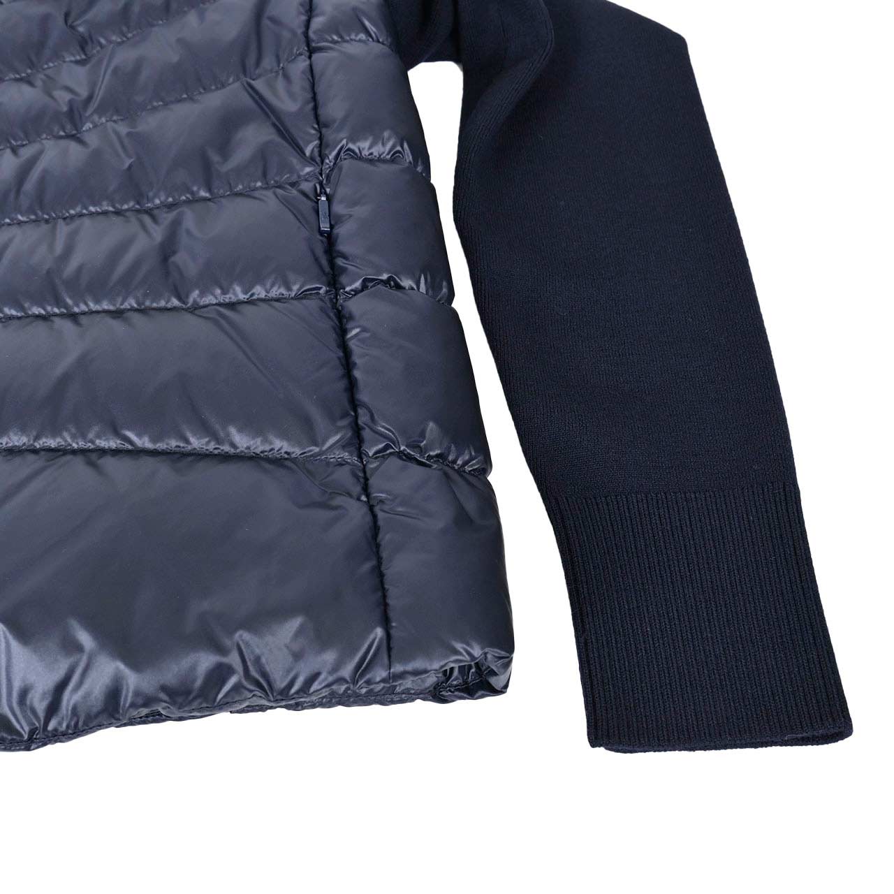 ★モンクレール MONCLER カーディガン 9B000 12 M1131 778 ネイビー 2023AW レディース