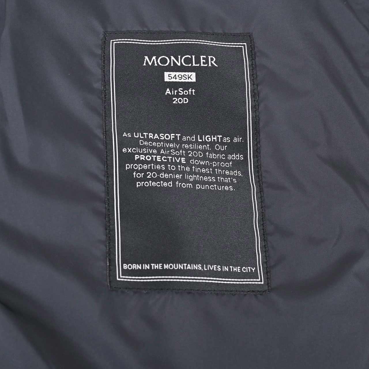 ★モンクレール MONCLER ダウンジャケット TAJUNA 999 1A001 33 549SK ブラック 2023AW メンズ