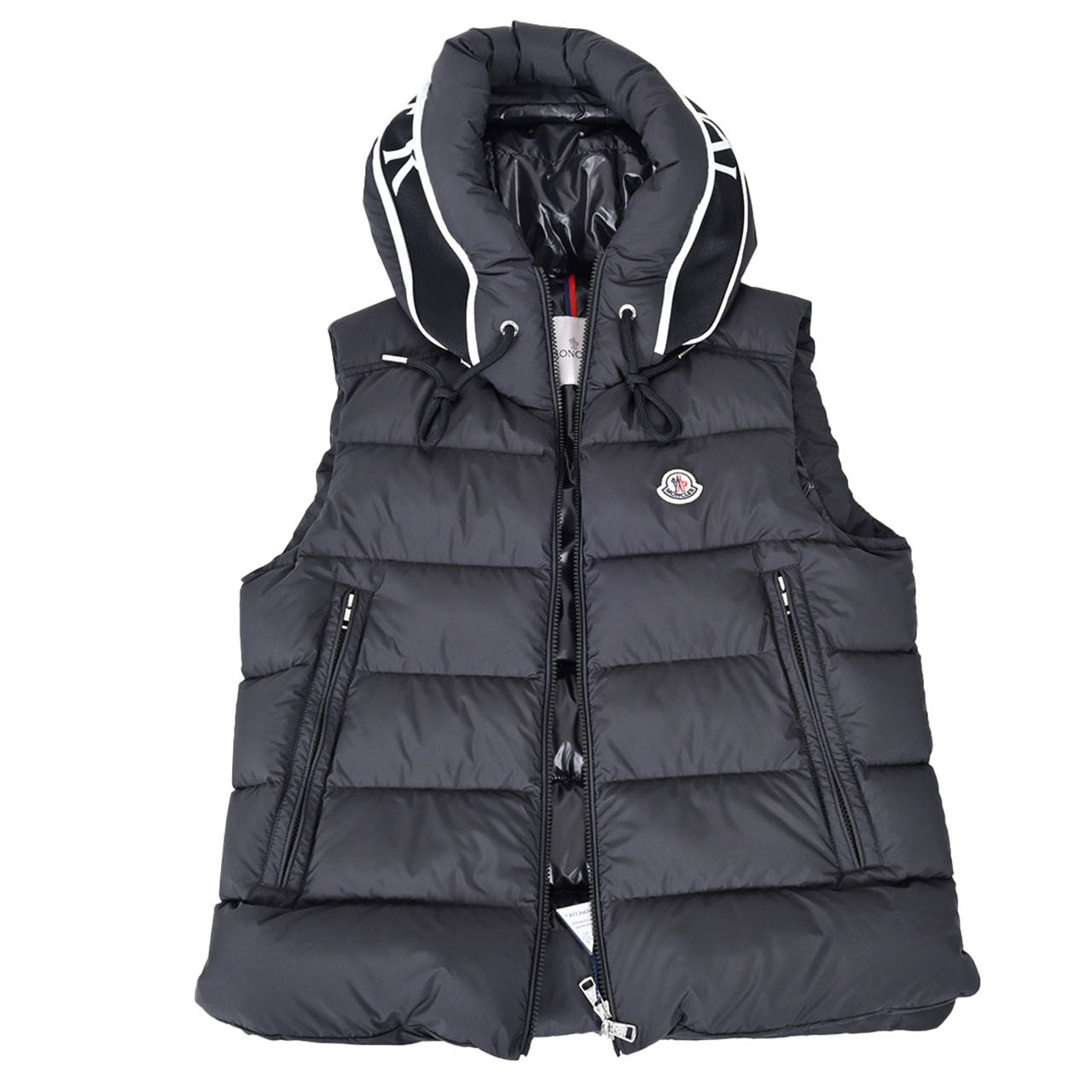 ★モンクレール MONCLER ダウンベスト CARDAMINE 999 1A001 81 54A81 ブラック 2023AW メンズ