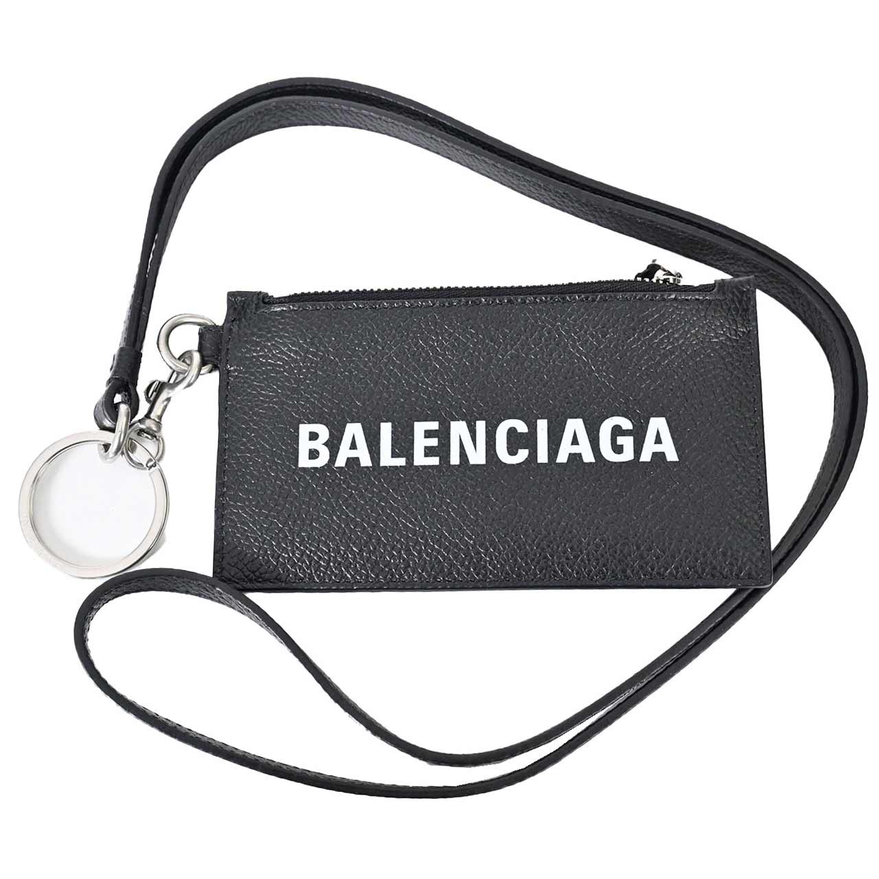 ★バレンシアガ BALENCIAGA 小銭入れ 594548 1090 ブラック  メンズ レディース