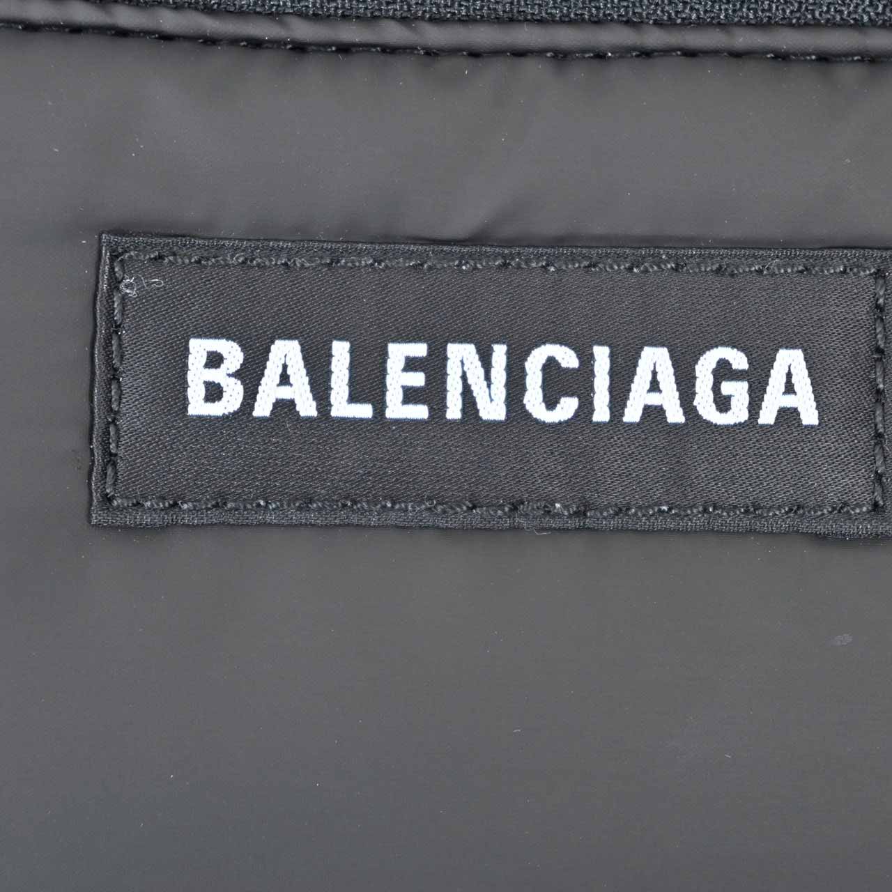 ★バレンシアガ BALENCIAGA ウエストバッグ 482389 1000 ブラック  メンズ