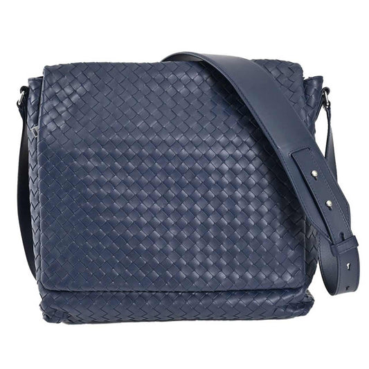 ボッテガ ヴェネタ BOTTEGA VENETA 斜めがけショルダー 577538 VQ139 4058 ネイビー  メンズ