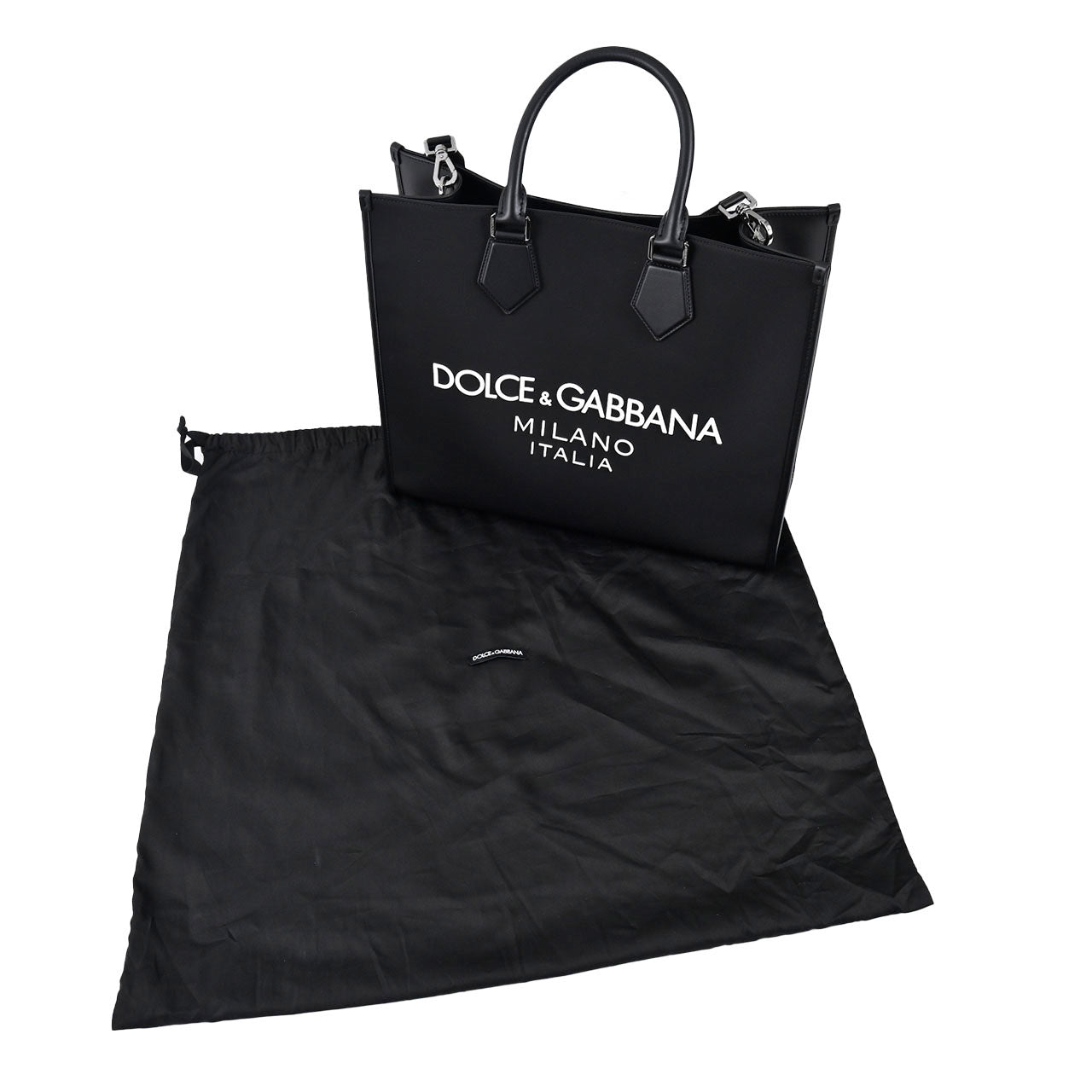 ドルチェ＆ガッバーナ DOLCE&GABBANA トートバッグ BM2271 AG182 8B956 ブラック 2023AW メンズ