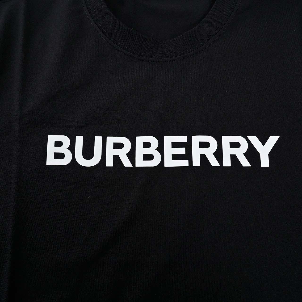 ★バーバリー BURBERRY Tシャツ 8080324 EX 8055251 ブラック 年秋冬 レディース