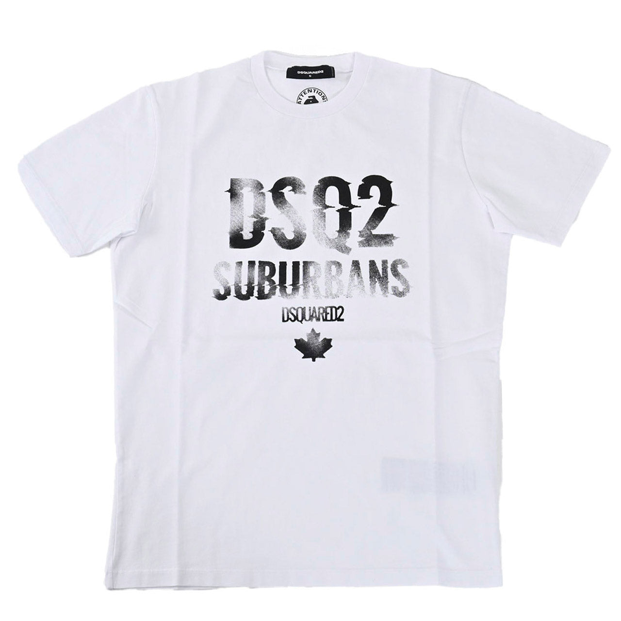 ディースクエアード DSQUARED2 Tシャツ S74GD1219 D20014 Cool Fit Tee 100 ホワイト 2024SS メンズ