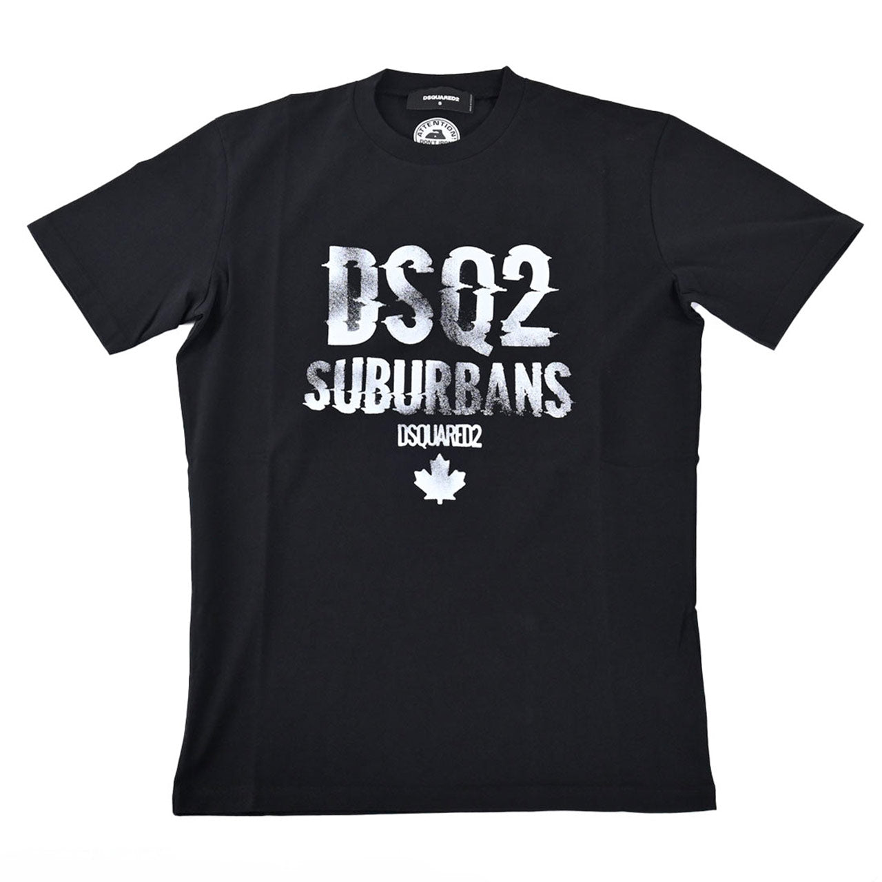 ディースクエアード DSQUARED2 Tシャツ S74GD1219 D20014 Cool Fit Tee 900 ブラック 2024SS メンズ