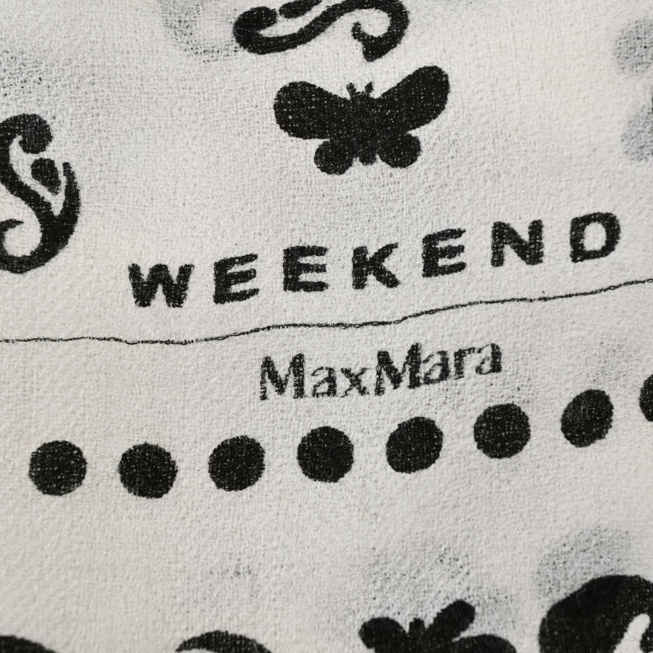 ウィークエンド マックスマーラ WEEKEND MAXMARA ストール BANDANA 55410346 002 ホワイト 2024SS レディース