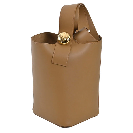 ★ロエベ LOEWE バッグ PEBBLE BUCKET MEDIUM AANBBBWX01 3980 ブラウン 2024SS レディース