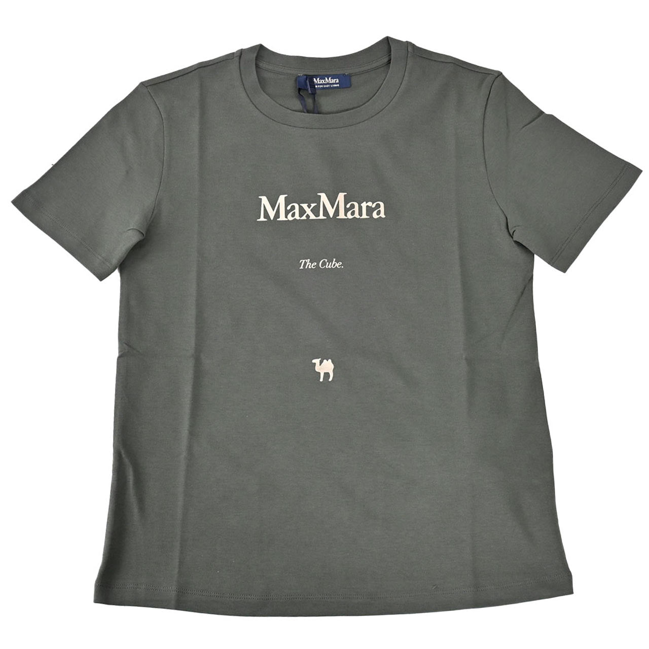 ★エス マックスマーラ S MAX MARA Tシャツ QUIETO 24199710116 015 グリーン 2024SS レディース