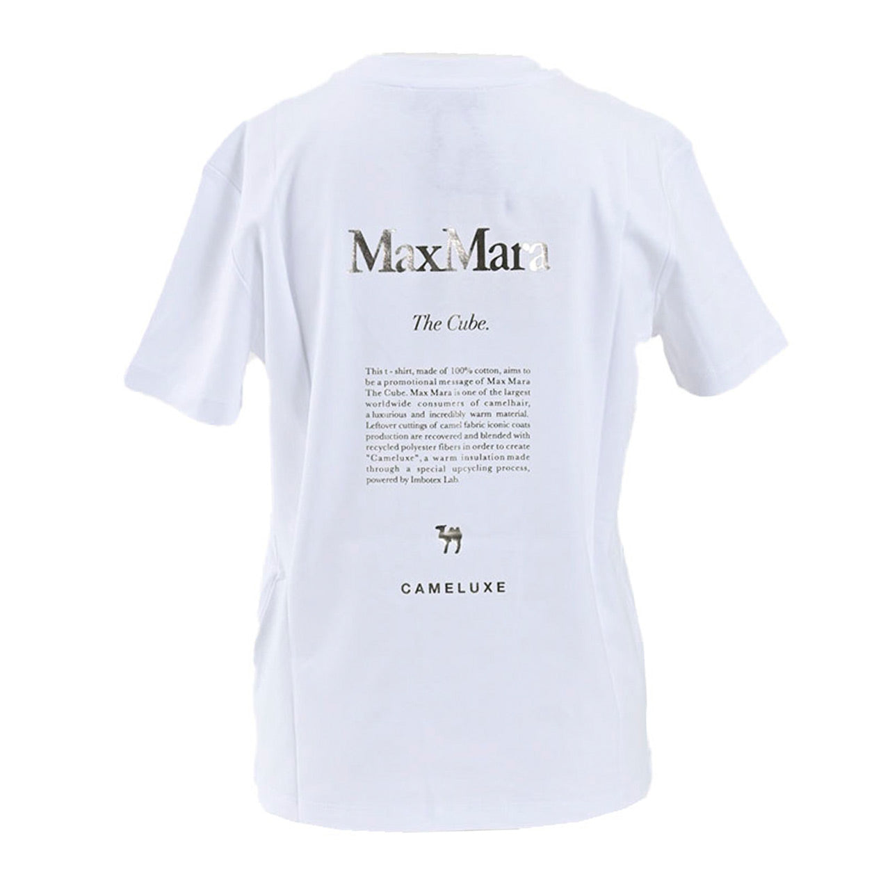 ★エス マックスマーラ S MAX MARA Tシャツ QUIETO 24199710116 001 ホワイト 2024SS レディース