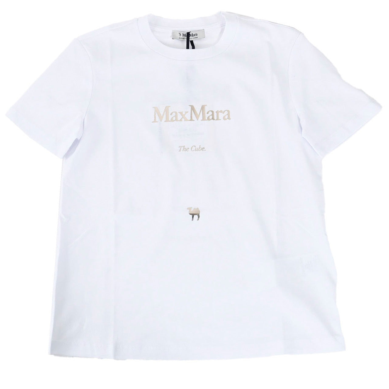 ★エス マックスマーラ S MAX MARA Tシャツ QUIETO 24199710116 001 ホワイト 2024SS レディース