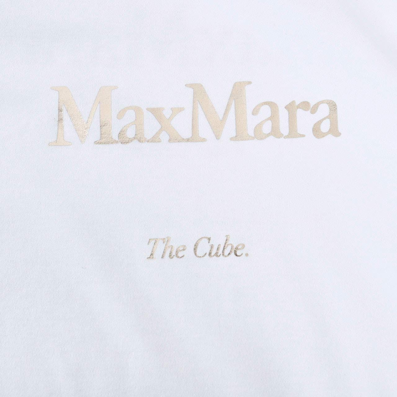 ★エス マックスマーラ S MAX MARA Tシャツ QUIETO 24199710116 001 ホワイト 2024SS レディース